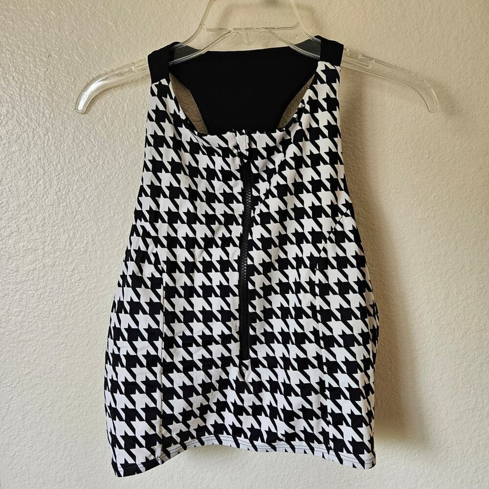 Venus Checked Swimsuit Top Size 22